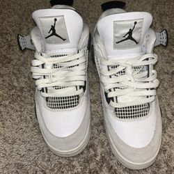 Military Black Jordan 4’s Size 10