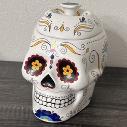 WILLIAMS-SONOMA DAY OF THE DEAD COOKIE JAR