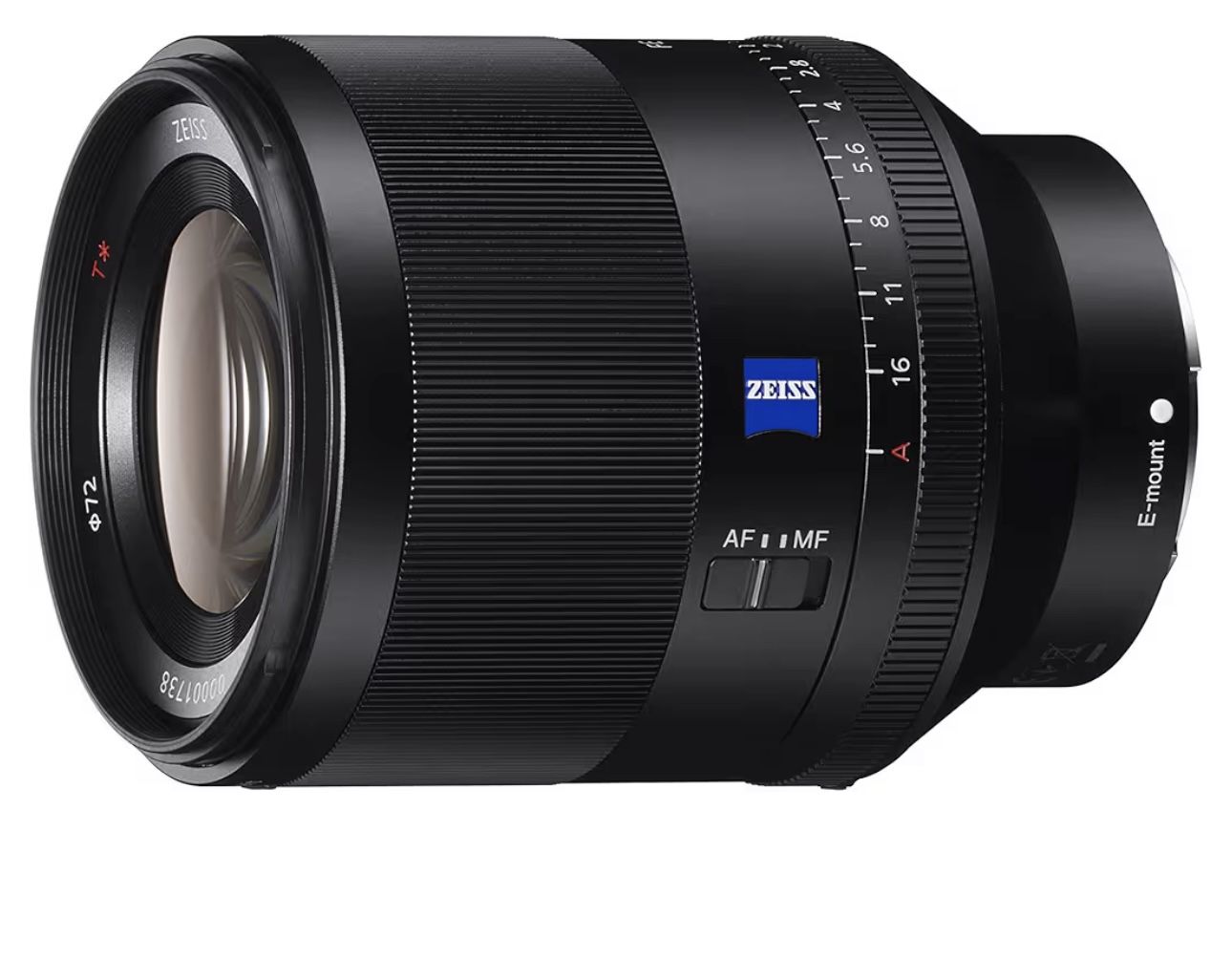 Sony SEL50F14Z Planar T* FE 50mm f/1.4 ZA Lens