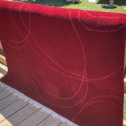 Burgundy Carpet Made In India