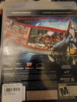 Bayonetta Playstation 3 PS3 Used