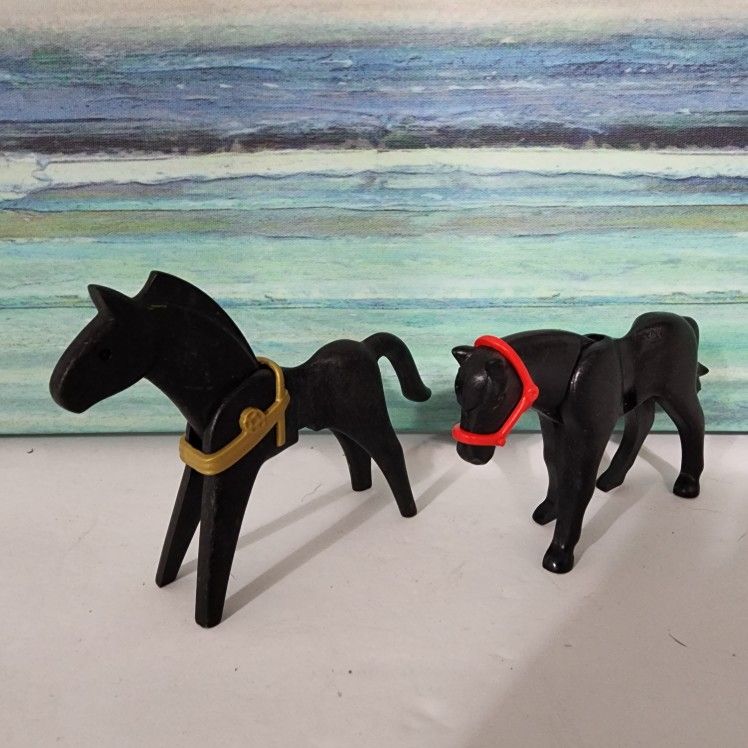 Vintage Playmobil Horses
