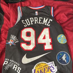 Supreme NBA jersey for Sale in Pompano Beach, FL - OfferUp