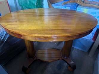 Mahogany Entry Table
