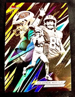 2025 Topps chrome George Kittle power kings /10