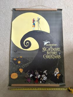Nightmare Before Christmas Poster (24”x36”)