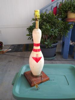 Bowling Pin Lamp 