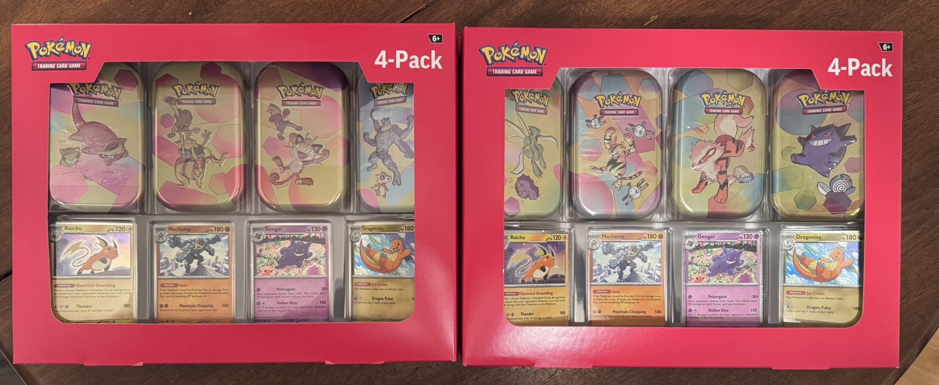 ⭐ Pokémon 151 Mini Tin 4-Pack Bundle — Brand New (Sealed)