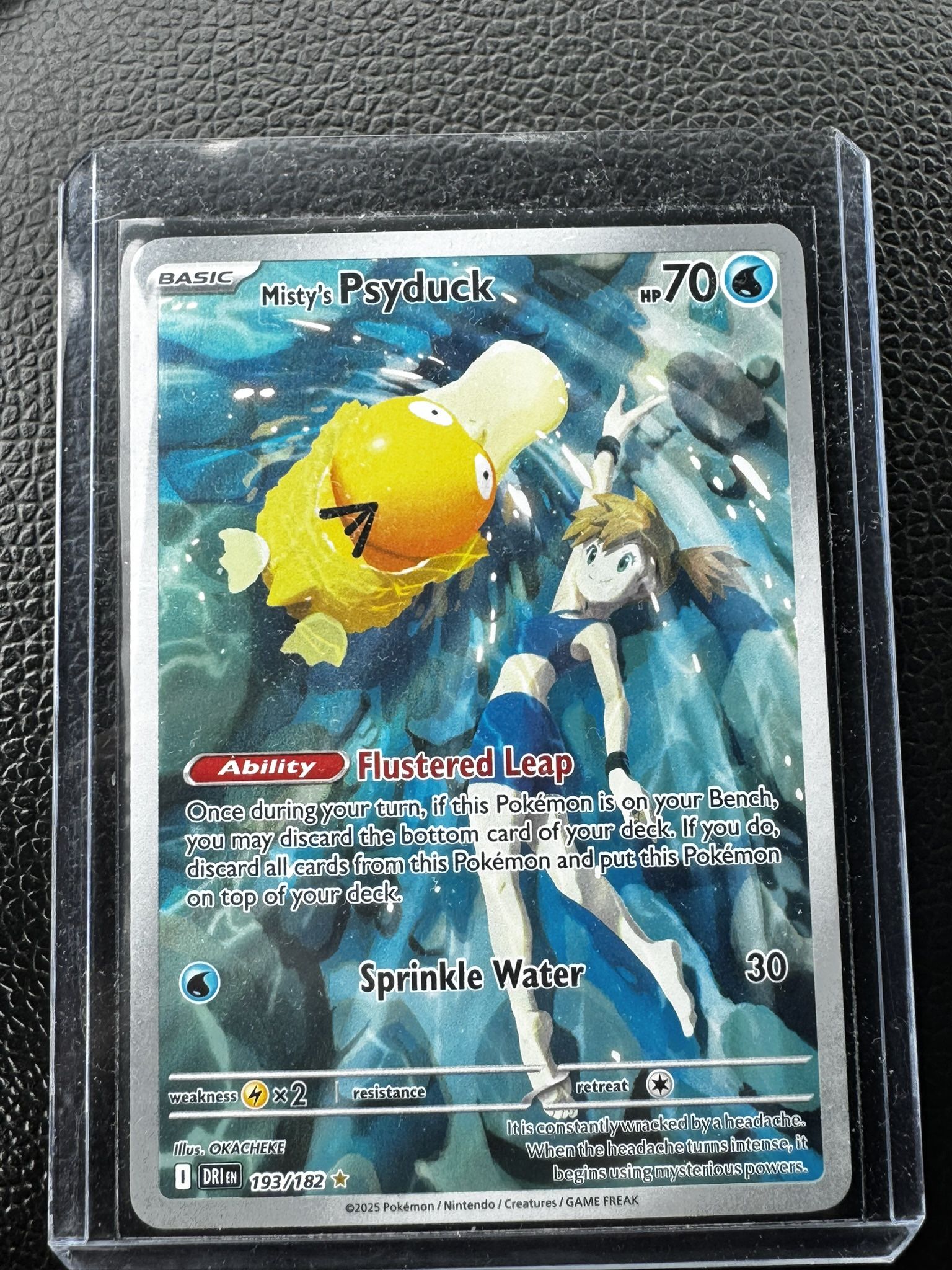 Mistys Psyduck 193 NM Pokemon Card