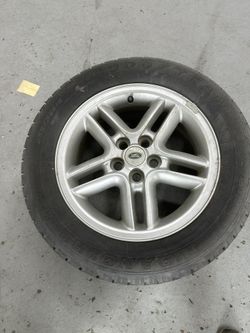 Land Rover spare tire