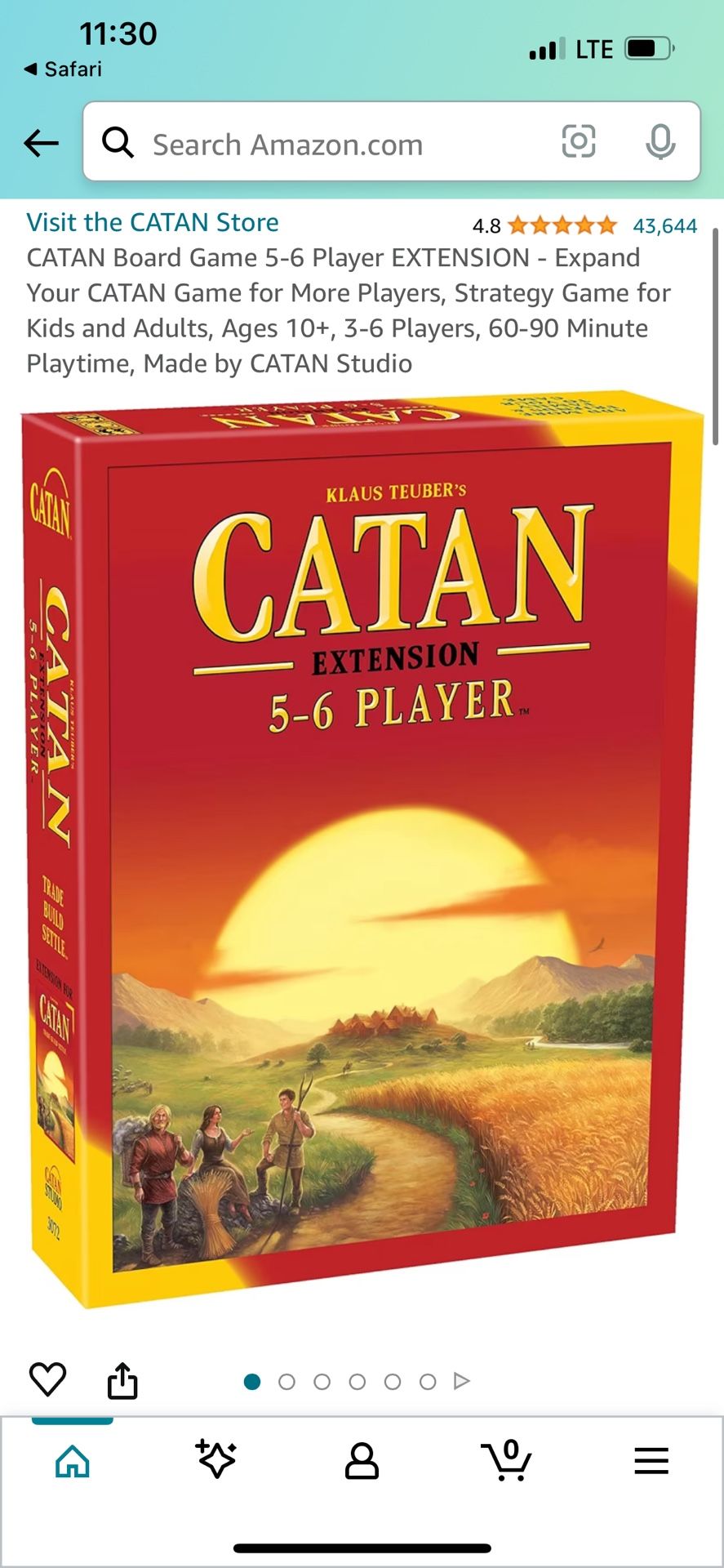 Catan Board Game 