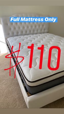 ‼️ LOCATED IN LOS ANGELES ‼️ $20 Delivery Fee ‼️ BRAND NEW PILLOW TOP MATTRESSES💯 COLCHONES NUEVOS PILLOW TOP 💯 Queen $120 ❌ $180 With Box Spr