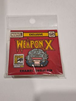 SDCC Exclusive 2026 100 Soft Marvel X-Men Weapon X Enamel Pin