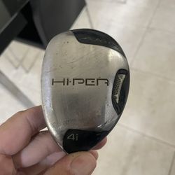 Acquity hyper 4 hybrid wood in left handed  Graphite shaft in regular flex  