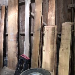 Lots Of Barnwood And Live Edge Slabs Clearing Out!!!