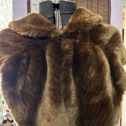 Faux Fur Shall Mink “ Like”