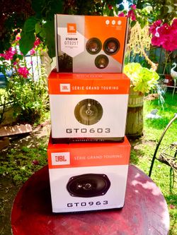 JBL 6X9 6-1/2 with tweeters car Audio Speakers combo NEW NUEVO