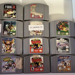 Nintendo N64 Games (See Description for Prices)