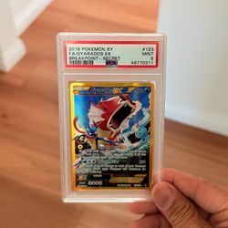 Gyarados Ex Breakpoint PSA 9