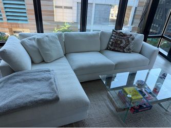 Castlery Brilliant White Sofa