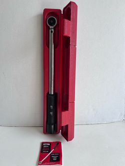 Vintage Craftsman Digitork Torque Wrench 44596 3/8 Drive