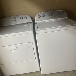 Washer & Dryer 