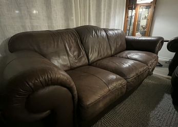 Leather Sofa Living Room Set