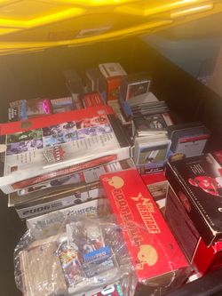 80’s 90’s early 2000’s baseball football and basketball cards