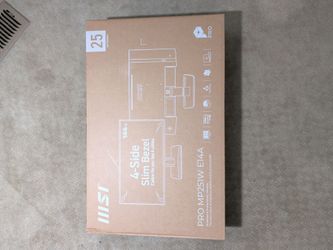 NEW 25" MSI Pro MP251W E14A PC Monitor