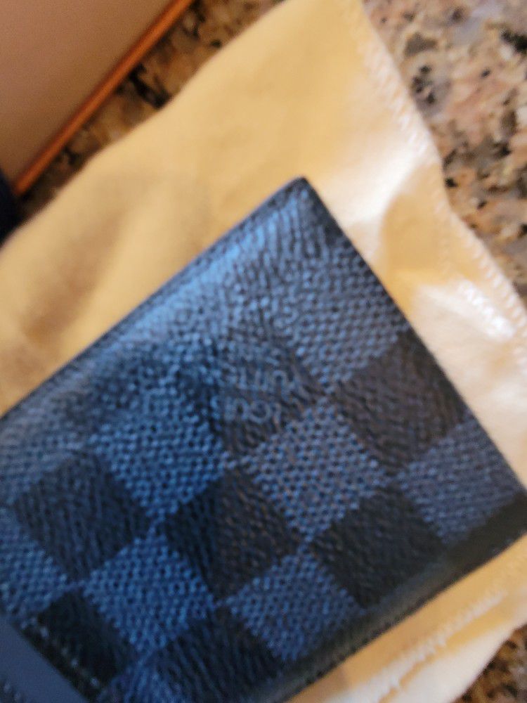 Louis Vuitton DAMIER Pince card holder with bill clip (N60246)【2023】
