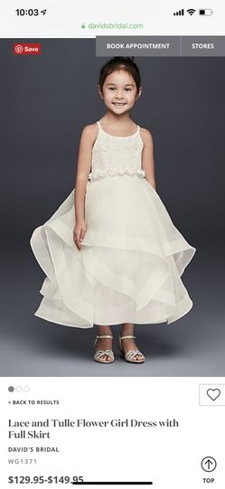 Flower girl dress