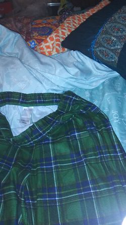 Boys XLsz 18-20 Dark Green PJ Pant