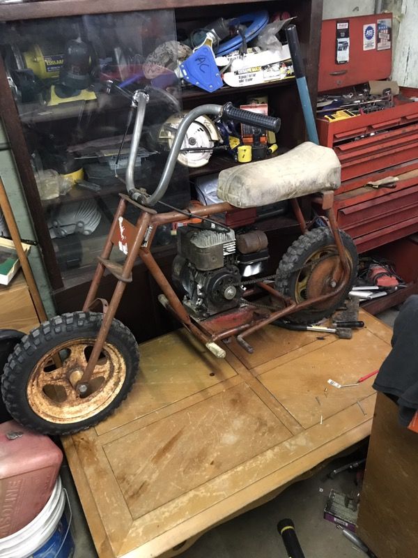 Vintage mini bike