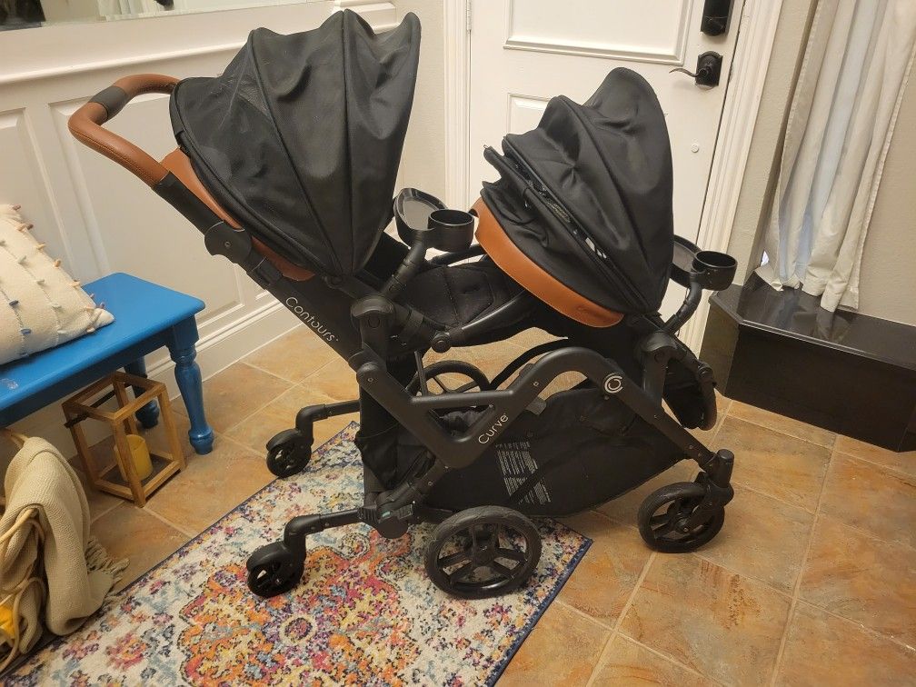 Contour Curve Double Stroller