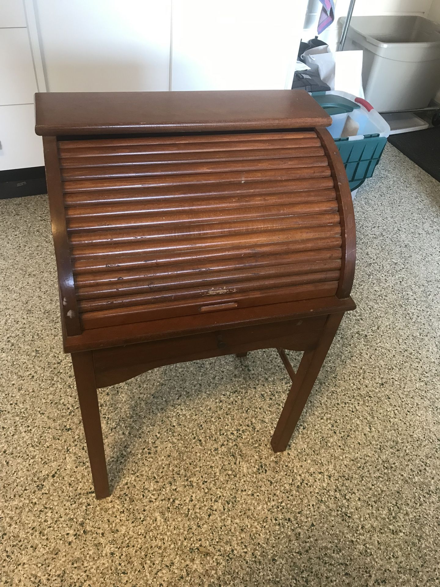 Children’s Antique Roll-Top Desk