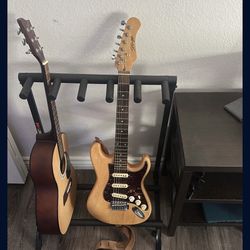 Stagg strat style guitar