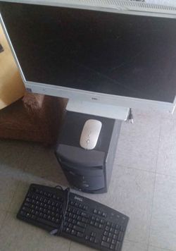 Dell PC complete w motherboard monitor keyboard mouse good condition