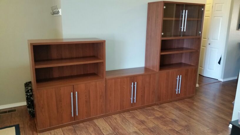 Ikea docent wall unit/bookshelves