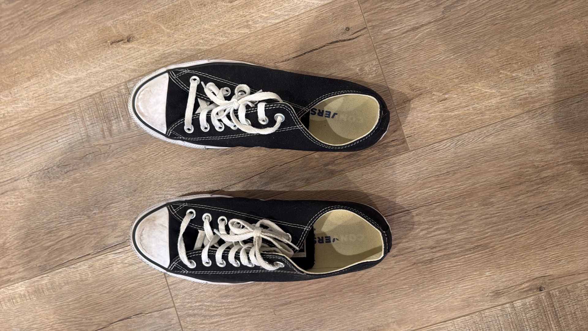Black Canvas Converse