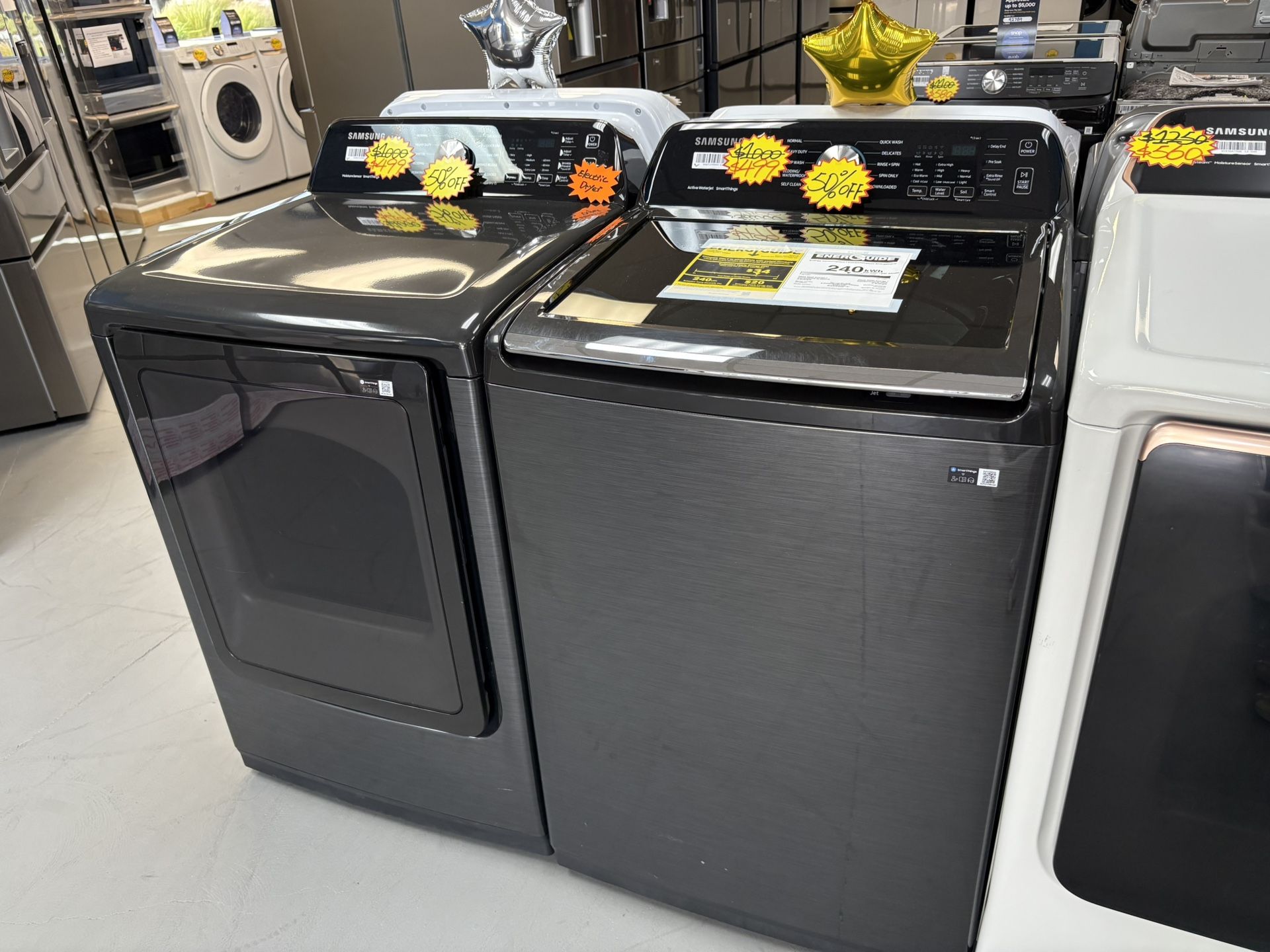 Washer and Electric Dryer Set👍