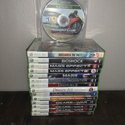 15 Xbox 360 Games Lot