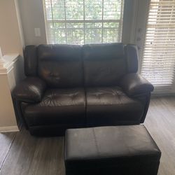 Love seat and Opening Stool 