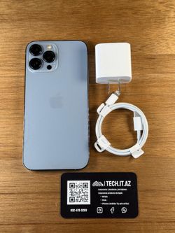 📱 iPhone 13 Pro Max | 256GB | Sierra Blue | Unlocked (Any Carrier)