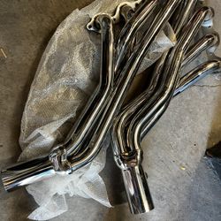 14-18 Sierra Silverado Long Tube Headers Offroad