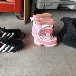 Little Girls, Soccer Cleats, Snow Boots, Warm Boots.