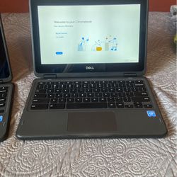 Chromebook Laptop Converts Into Tablet 
