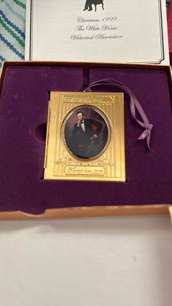 Christmas Ornaments 1999 The White House