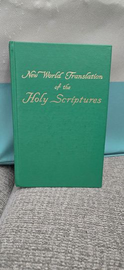 1961 New World Translation of the Holy Scriptures 7th Prnt Jehovah Witness Green