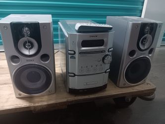 Sony 5-Disc CD Changer Mini Hi-Fi System
