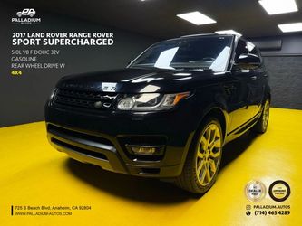 2017 Land Rover Range Rover Sport